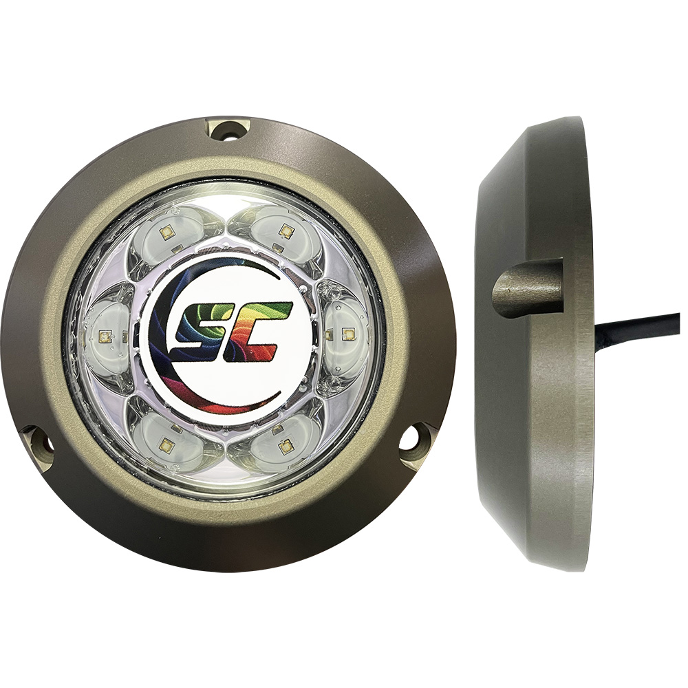 Shadow-Caster SC3 Series Underwater Light - Full-Color Change - 12-Color Standard or Unlimited Colors w/Shadow-NET® Shadow-Caster SC3 Series Underwater Light - Full-Color Change - 12-Color Standard or Unlimited Colors w/Shadow-NET® - Imagen 1