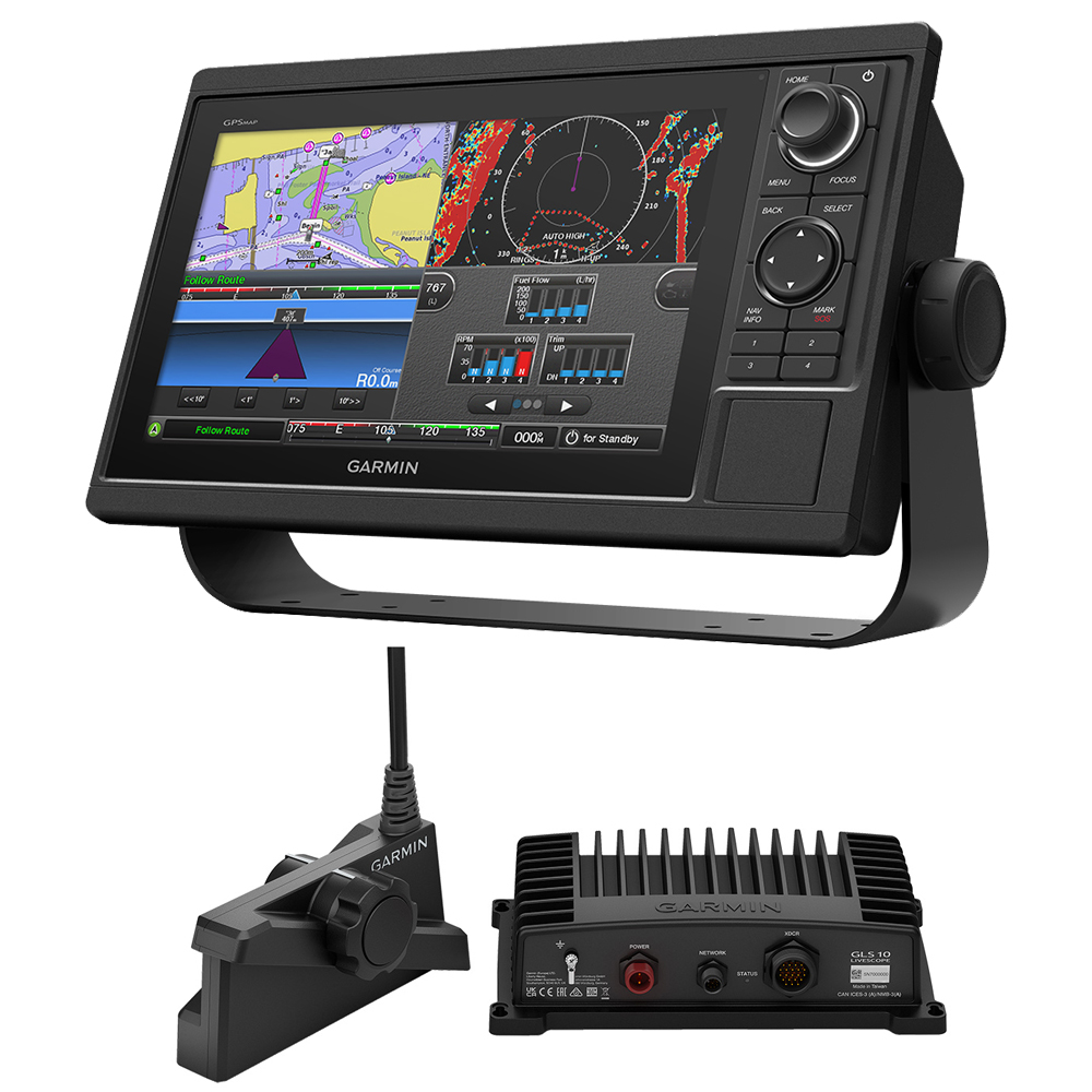 Garmin GPSMAP® 1022 LiveScope Plus Bundle w/LVS34 Transducer Garmin GPSMAP® 1022 LiveScope Plus Bundle w/LVS34 Transducer - Imagen 1