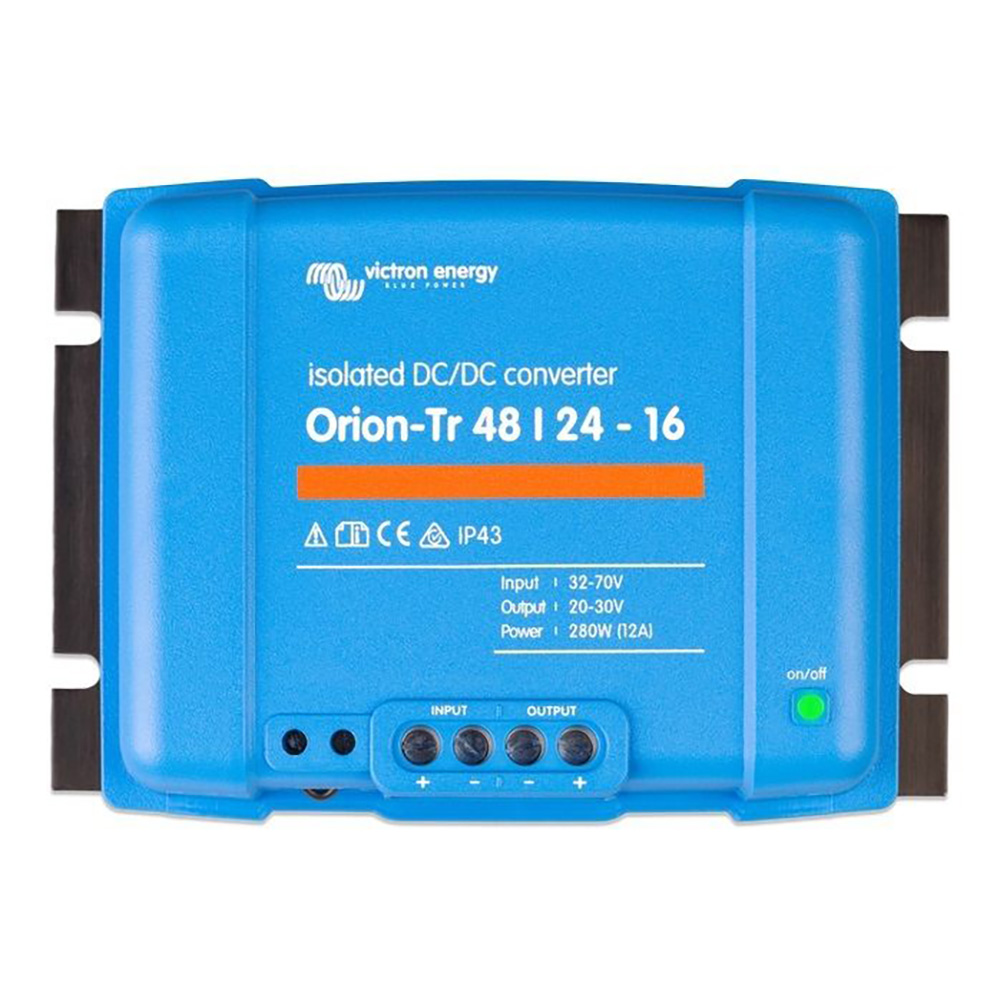 Victron Orion-TR DC-DC Converter - 48 VDC to 24 VDC - 16AMP Isolated Victron Orion-TR DC-DC Converter - 48 VDC to 24 VDC - 16AMP Isolated - Imagen 1