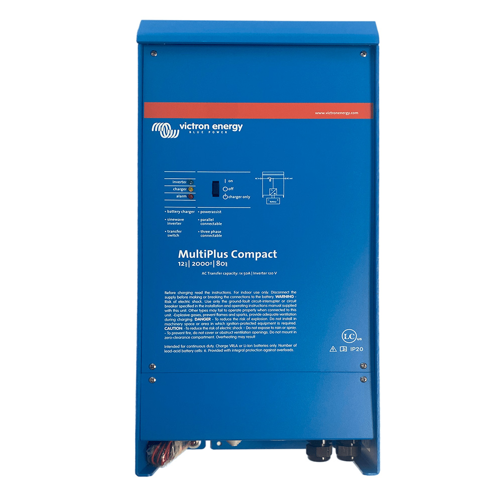 Victron MultiPlus Compact 12/2000/80-150 120V VE.Bus UL Approved Victron MultiPlus Compact 12/2000/80-150 120V VE.Bus UL Approved - Imagen 1