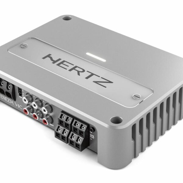 HERTZ AUDIO VENEZIA V4C - 760W MARINE 4 CH AMPLIFIER COMPACT 4 x 110W and 2 x 380W
