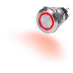 BLUE SEA Switch Button SS 10A OFF-ON Red
