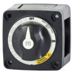 BLUE SEA Switch Battery M DualCircPlus Blk