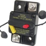 BLUE SEA Circuit Breaker, Bus 285 SfcMt 25 A