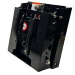 BOB'S MACHINE 4 inch Setback Action Series Jack Plate, Powder Coated Black