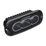 Lumishore® LUX Flood Light - Black, 4", Flush