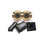 Lumishore® TIX204 Underwater Interchangeable Thru-hull - RGBW, 7,500 Fixture Lumens, With Display