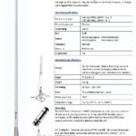 COMROD AV51BI (AIS) - 4' Marine VHF Antenna (AIS)