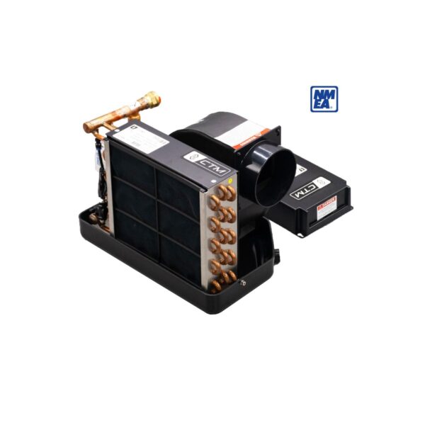 CTM AH-12HN Air Handler / Fan Coil 12,000 BTU - Flow Control Valve - 230V - 50/60HZ - NMEA 2000