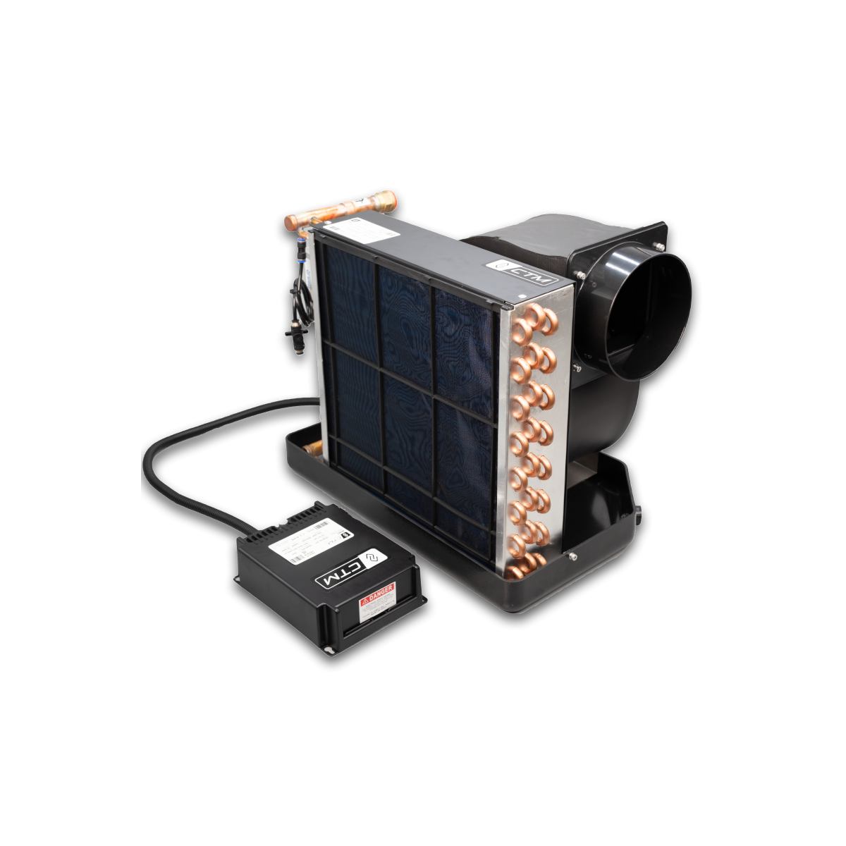 CTM AH-24H Air Handler / Fan Coil 24,000 BTU - Flow Control Valve - 230V - 50/60HZ CTM AH-24H Air Handler / Fan Coil 24,000 BTU - Flow Control Valve - 230V - 50/60HZ - Imagen 1