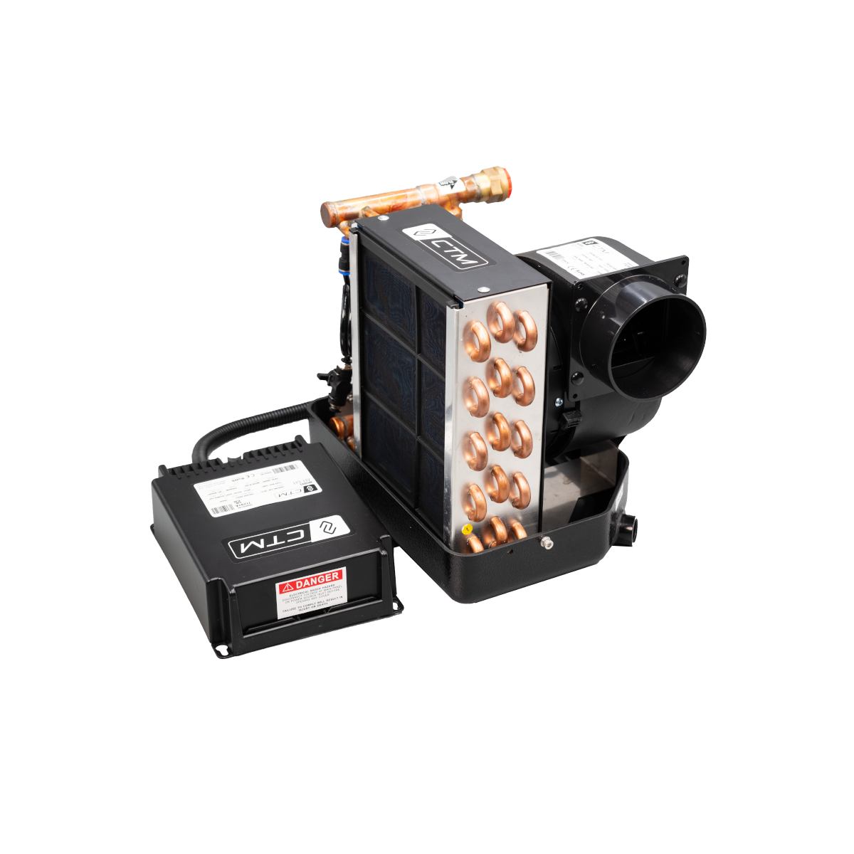 CTM AH-6H Air Handler / Fan Coil 6,000 BTU - Flow Control Valve - 230V - 50/60HZ CTM AH-6H Air Handler / Fan Coil 6,000 BTU - Flow Control Valve - 230V - 50/60HZ - Imagen 1