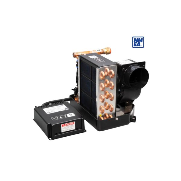 CTM AH-6HN Air Handler / Fan Coil 6,000 BTU - Flow Control Valve - 230V - 50/60HZ - NMEA 2000