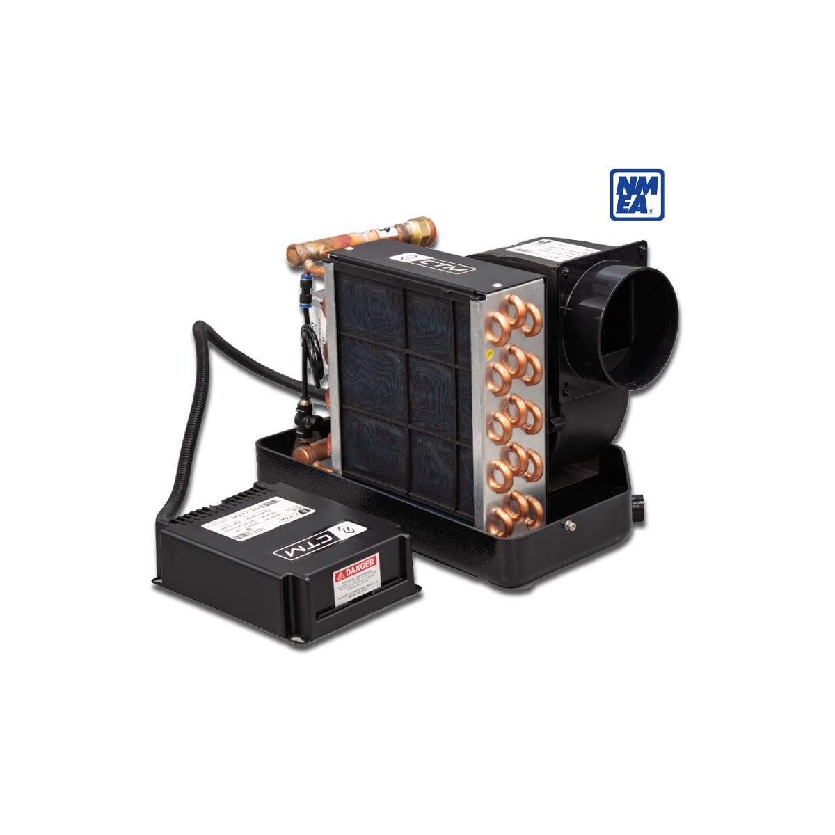 CTM AH-8HN Air Handler / Fan Coil 8,000 BTU - Flow Control Valve - 230V - 50/60HZ - NMEA 2000 CTM AH-8HN Air Handler / Fan Coil 8,000 BTU - Flow Control Valve - 230V - 50/60HZ - NMEA 2000 - Imagen 1