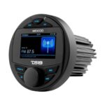 DS18 Marine and Powersports Headunit 3" Color TFT screen , 2 Zones, 4 volts Output, BT, RDS 4 X 50 Watts