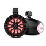 DS18 NXL 8" Marine and Powersports Towers LED RGB Lights 125 Watts Rms -Red