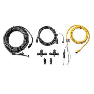 GARMIN NMEA 2000 Starter Kit, drop cable (2 m), backbone cable (10 m), power cable (2 m), two T-conn's, M&F Term GARMIN NMEA 2000 Starter Kit, drop cable (2 m), backbone cable (10 m), power cable (2 m), two T-conn's, M&F Term - Imagen 1