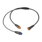 GARMIN Y-Adapter Cable for 12-Pin Transducer + 8-Pin Transducer to 12-Pin Sounder