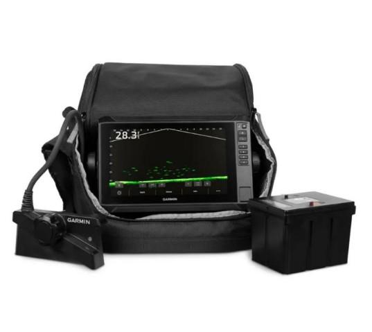 GARMIN ECHOMAP UHD2 93sv LiveScope Plus Ice Fishing Bundle LI w/ Garmin Navionics+ Maps for U.S. inland GARMIN ECHOMAP UHD2 93sv LiveScope Plus Ice Fishing Bundle LI w/ Garmin Navionics+ Maps for U.S. inland - Imagen 1