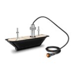 GARMIN GT30-TH - Stainless Steel Thru-hull DownVü/SideVü 500W