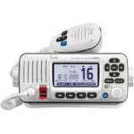 ICOM M424G White Class D DSC VHF, 2nd Station Capabilities, GPS, Fixed Mount