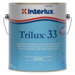Trilux 33 Antifouling Paint - Safe for Aluminum - Black, Quart