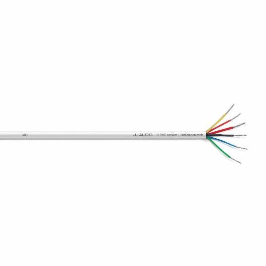 JL AUDIO XM-WHTMFC-250: White 16 & 20 AWG Multifunction Cable for Speakers with LED lighting, 250 ft JL AUDIO XM-WHTMFC-250: White 16 & 20 AWG Multifunction Cable for Speakers with LED lighting, 250 ft - Imagen 1