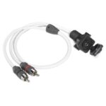 JL AUDIO XMD-3.5MM-PNL: Panel-Mount Audio Connector - 3.5mm Mini Audio Jack for Panel-Mounting