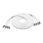 JL AUDIO XMD-WHTAIC4-25: RCA 4-Channel, 25 ft (7.62 m) Marine Audio Interconnect