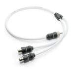 JL AUDIO XMD-WHTAICY-1M2F: Marine Y-Adaptor, 1 Male Plug, 2 Female Jacks