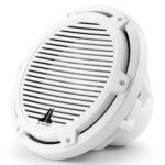 JL AUDIO M3-10IB-C-GW-4: 10" Marine Subwoofer, Infinite Baffle, Classic Grille, Gloss White, 4 ohm, EACH