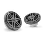 JL AUDIO M3-650X-S-GM: 6.5" Marine Speakers, Sport Grille, Gunmetal, PAIR