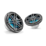 JL AUDIO M3-770X-S-GM-I: 7.7" Marine Speakers, Sport Grille, Gunmetal, RGB LED Lights, PAIR