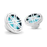 JL AUDIO M3-770X-S-GW-I: 7.7" Marine Speakers, Sport Grille, Gloss White, RGB LED, PAIR
