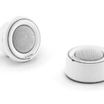 JL AUDIO M6-100CT-C/S-3Gw: 1" M6 Marine Component Tweeters, White Mtg Cup, Trim Ring, Tweeter Mesh, PAIR