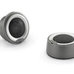 JL Audio M6-100CT-C/S-GmTi: 1" M6 Marine Component Tweeters, Grey Metallic Mount, Titanium Bezel