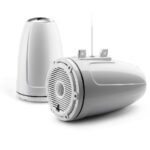 JL AUDIO M6-770ETXV3-GW-C-3GWGW: 7.7" Tower Speakers, White Classic Grille, WHITE TWEETER, PAIR
