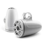 JL AUDIO M6-770ETXV3-GW-S-GWGW: 7.7" Tower Speakers, Gloss White Sport Grille, PAIR