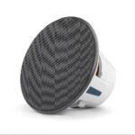 JL AUDIO M6-880X-L-SbSb: 8.8" LUXE Premium Marine Speaker, Satin Black Trim Ring & Luxe Grille, EACH