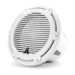 JL AUDIO M7-12IB-C-GWGW-4: 12" Marine Subwoofer, 600W, 4ohm, Gloss White Classic Grille, EACH