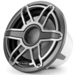 JL AUDIO M7-12IB-S-GMTI-4: 12" Marine Subwoofer, 600W, 4ohm, Gunmetal, Titanium Sport Grille, EACH