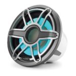 JL AUDIO M7-12IB-S-GMTI-I-4: 12" Marine Subwoofer, 600W, 4ohm, Gunmetal Titan. Sport Grille, RGB LED, EA.