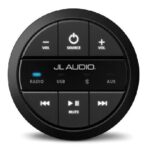 JL AUDIO MMR-20-BE: Black Edition - Round, Non-Display, Wired Remote for MediaMaster® Source Unit