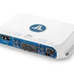 JL AUDIO MV600/2i: 2-Channel Class D Full-Range Amp, DSP, 300W x 2 @ 2 ohm / 180W x 2 @ 4 ohm - 14.4V
