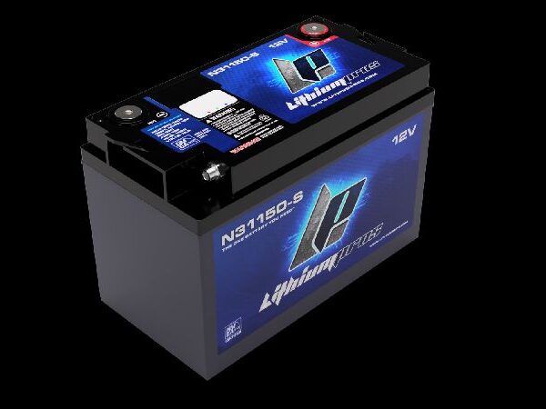 LITHIUM PROS LiFePO4 Battery, 12V/150 Ah (Starting/Deep cycle) Bluetooth