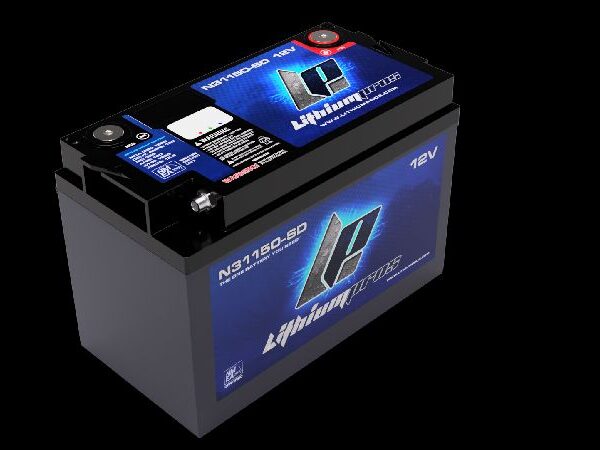 LITHIUM PROS LiFePO4 Battery, 12V/150 Ah with NMEA & OLED(Start/Deep cycle) Bluetooth