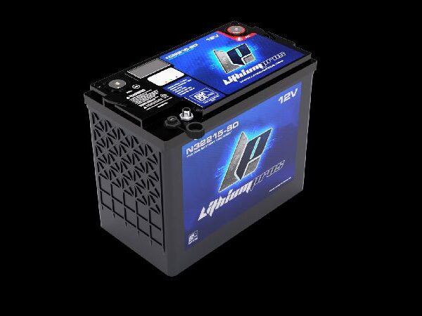 LITHIUM PROS LiFePO4 Battery, 12V/215 Ah with NMEA & OLED(Start/Deep cycle) Bluetooth |N32215-SD