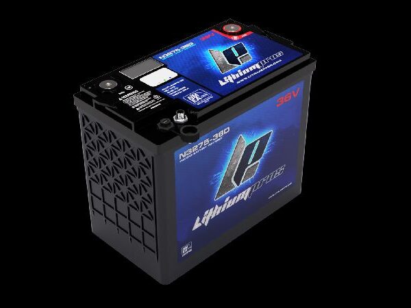 LITHIUM PROS LiFePO4 Battery,36v75Ah w/NMEA&OLED(Troll/Deep cycle Grp GC12)Bluetooth|N3275-36D