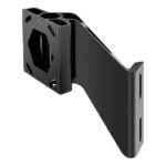 MINN KOTA Raptor Jack Plate Adapter Bracket - Port, 2" Setback, 6" Rise, Black