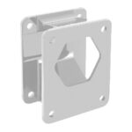 MINN KOTA Raptor Setback Bracket - 3", White