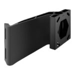 MINN KOTA Raptor Jack Plate Adapter Bracket - Starboard, 5" Setback, 4" Rise, Black